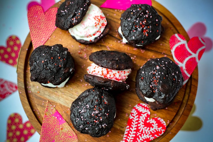 Whoopie Pies 2 (high res) dark chocolate whoopie pies