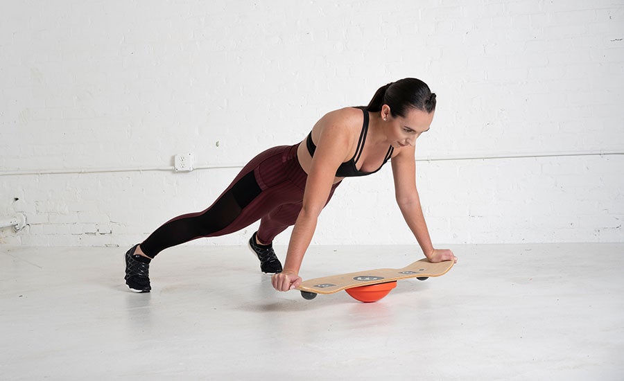 Balance outlet board plank