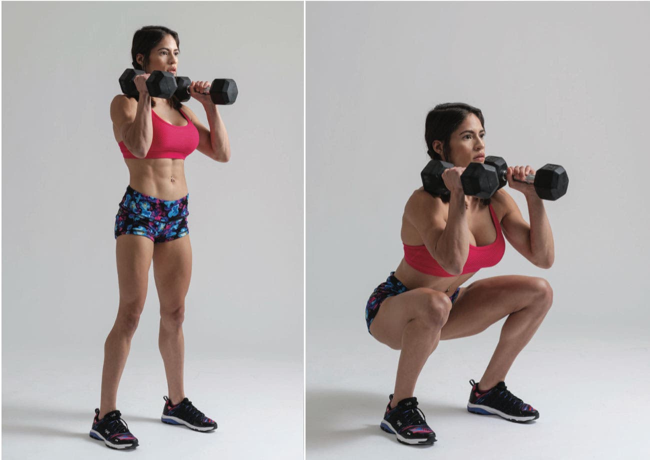 Dumbbell Front Squat