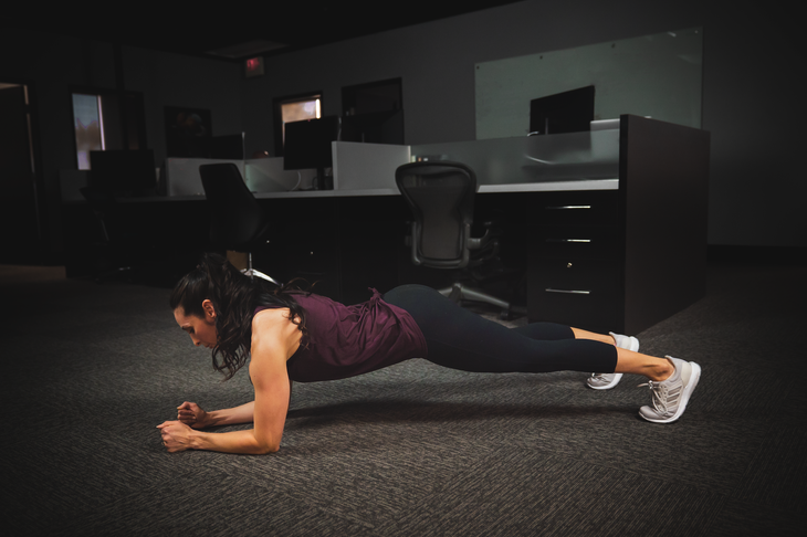 plank hip dip 1 None