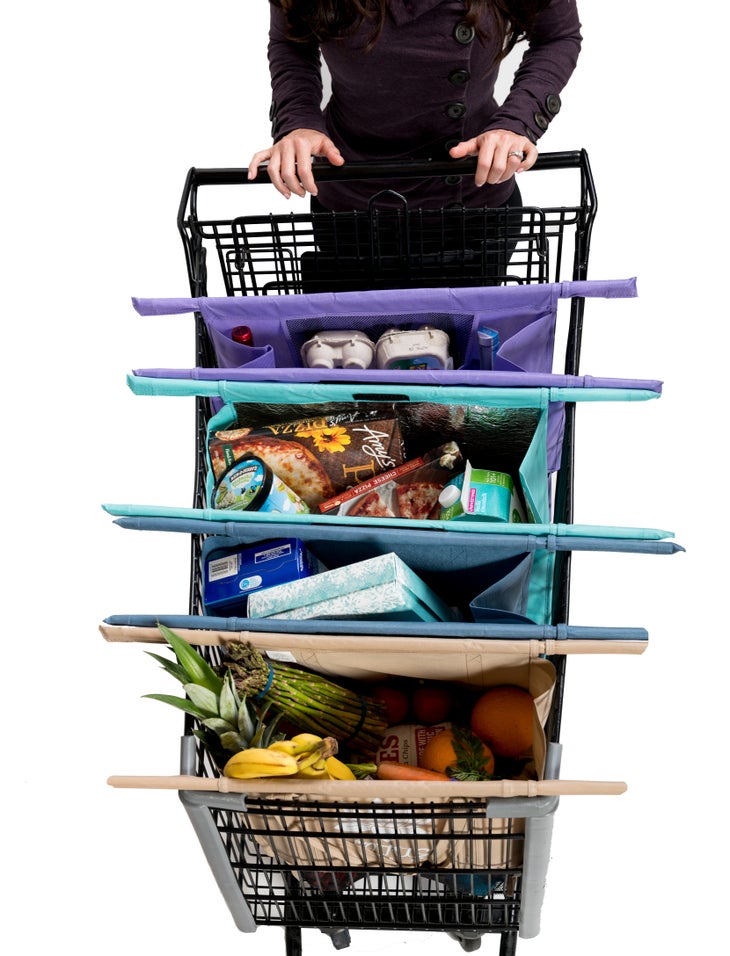 Top View Open full bag_large copy lotus trolley bags gift for fit mom