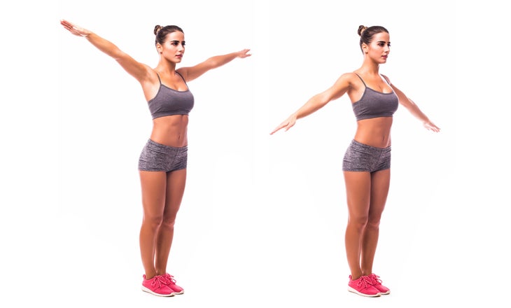 arm circles 360-degree shoulder flex