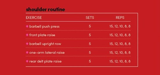 Bolder Shoulders Workout None