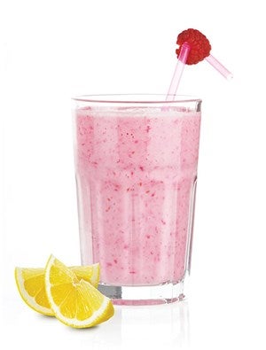 RasberrySmoothie raspberry lemonade protein smoothie