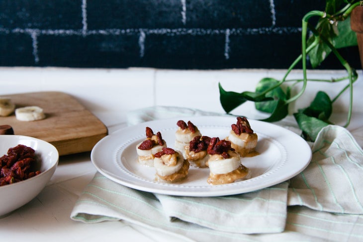 frozen banana bites None