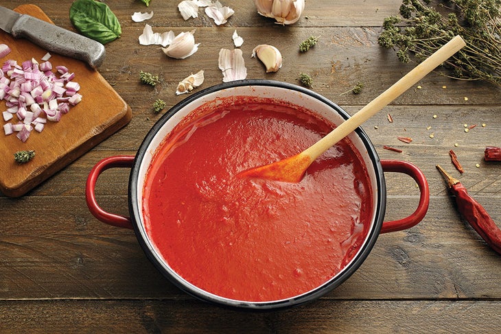 Tomato-Soup Quick Homemade Tomato Sauce Recipe