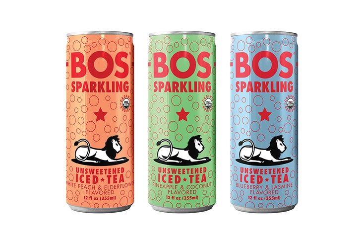 BOS sparkling BOS Sparkling Iced Tea