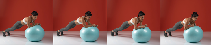 Stir the Pot Stability-Ball Stir the Pot exercise