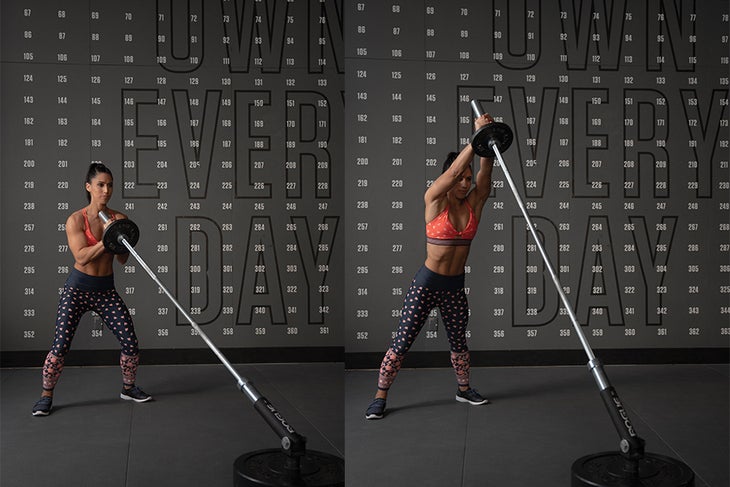 Landmine 2 Landmine Chest Press