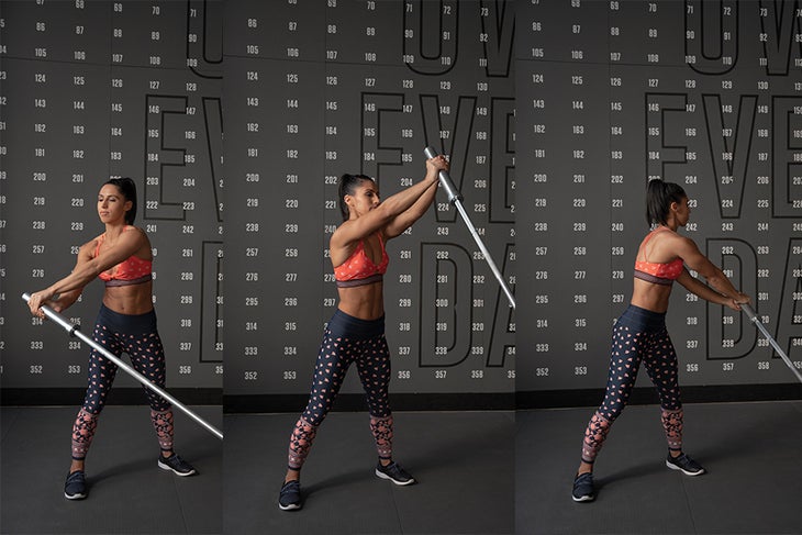 Landmine Landmine Barbell Rotation