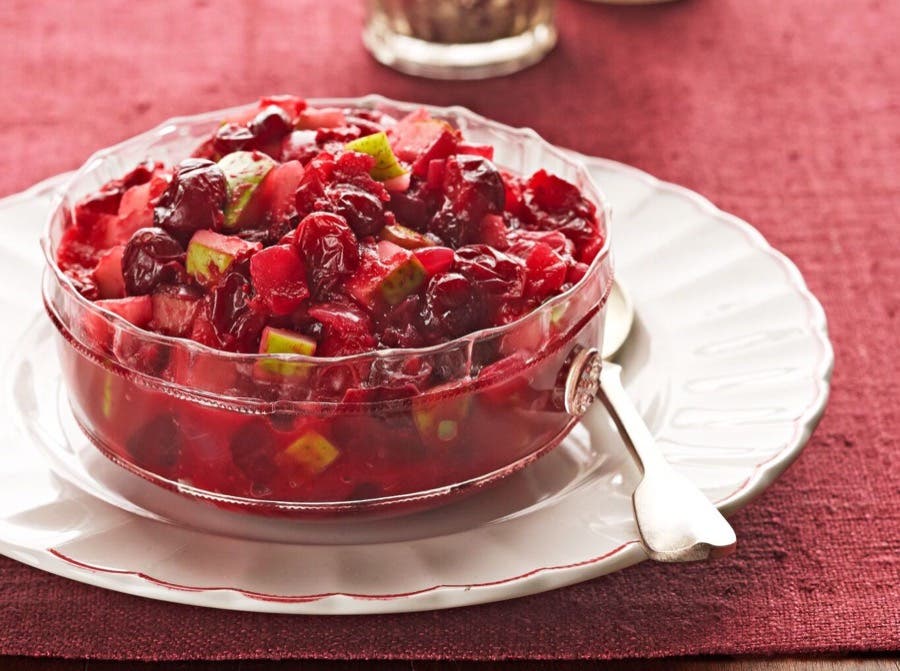 Ginger-Pear Cranberry Sauce