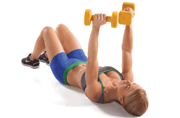 45-Degree Floor Chest Press