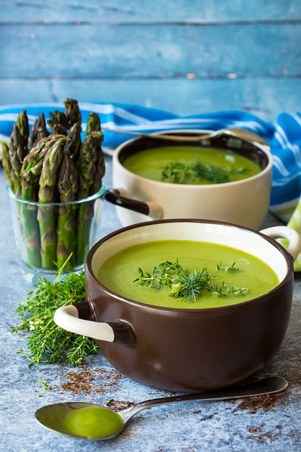 Asparagus soup
