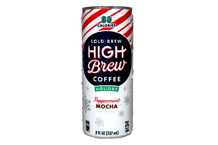 Cold Brew High Brew Coffee Peppermint Mocha