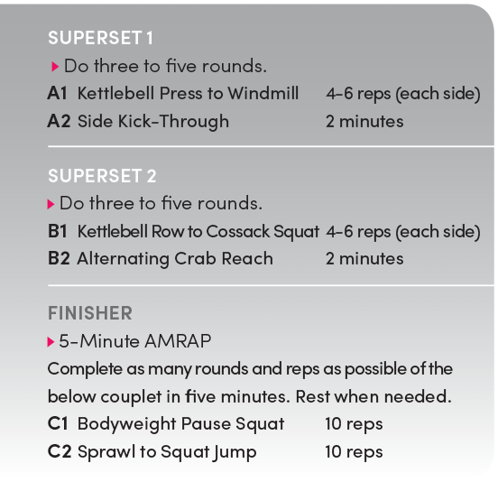 Kettlebell 2025 flow routine