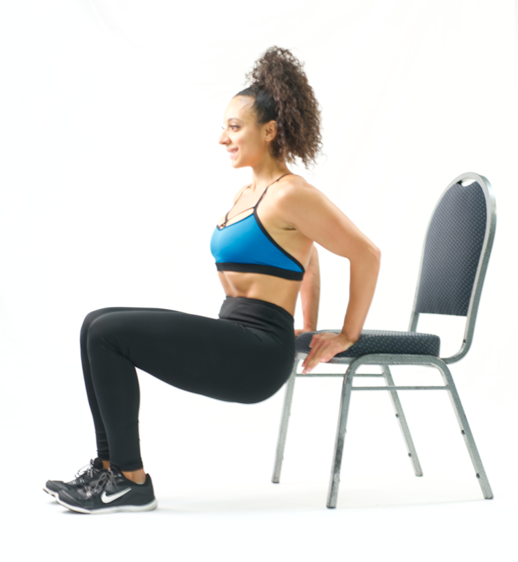 Tricep Dips Action 2 Triceps Dip