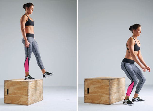 Box-Jump Downs