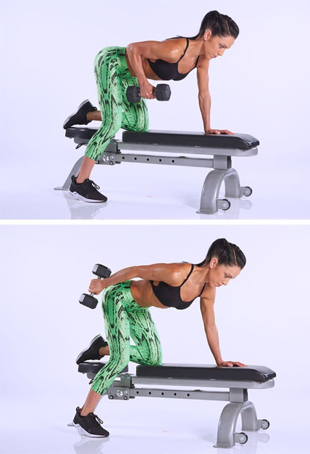 Dumbbell-Kickback None