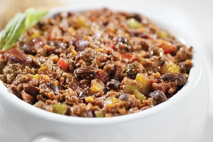 Sweet Potato Mash Turkey and Carrot Chili
