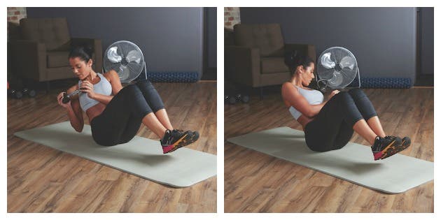 7 weighted russian twist Weighted Russian Twist