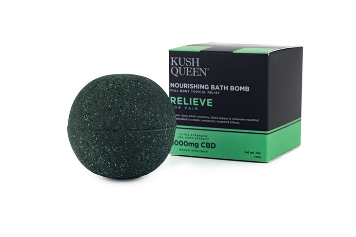 Bath Bomb Kush Queen CBD Bath Bomb
