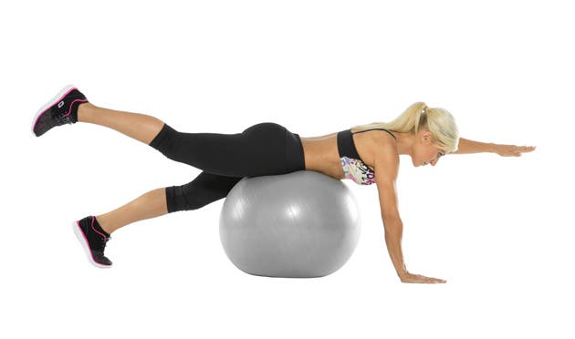 Stability Ball Slow Swimmer B None