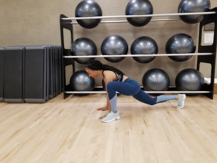 Mountain Climber Lunge mountain climber