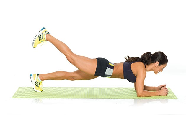 Single-Legged-Plank None