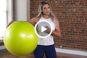 Kim Lyons’ Top 3 Stability-Ball Exercises
