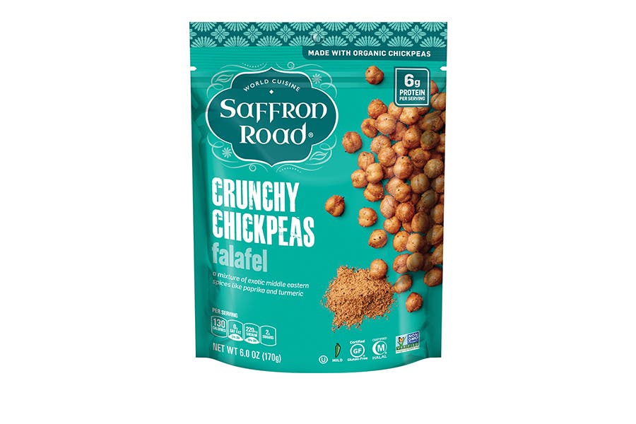 Chickpeas Saffron Road Crunchy Chickpeas - Healthy Snack