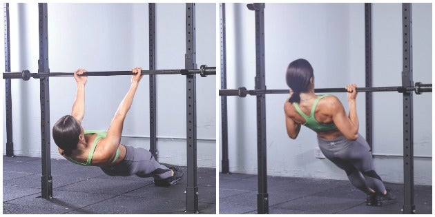inverted row Inverted row