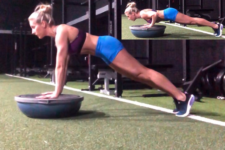 The Earthquake Pushup Workout to Challenge Your Core Stability