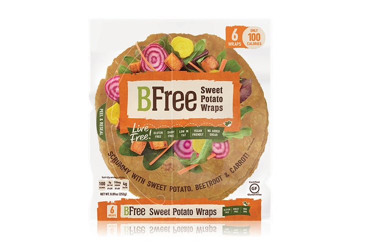 Wraps BFree Sweet Potato Wraps - Healthy Snack