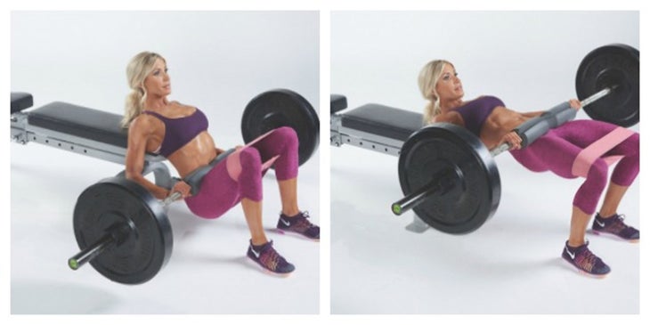 banded-barbell-hip-thrust None