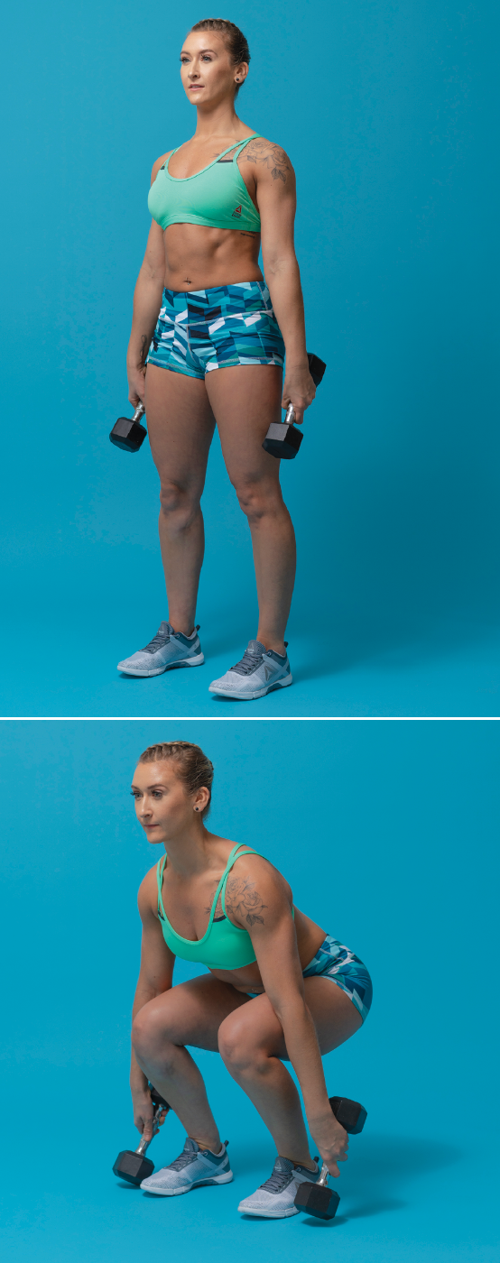 Dumbbell Deadlift Dumbbell Deadlift