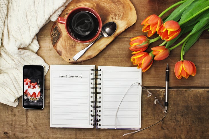 shutterstock_576134338 Food journal / Diet journal