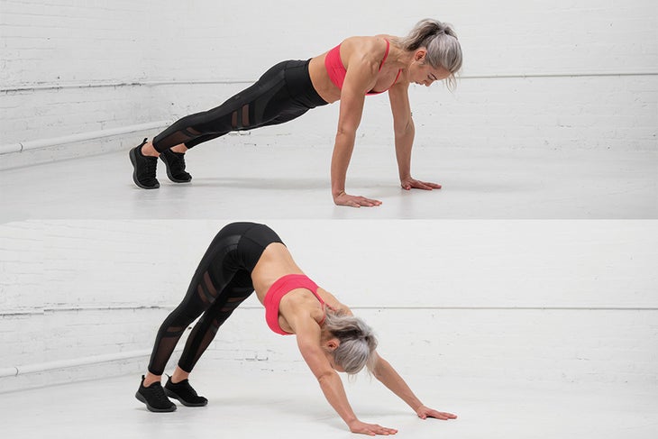 Side-Twist Side-Twisting Plank + Pike