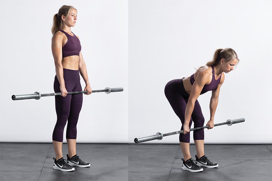 Deadlift with barbell