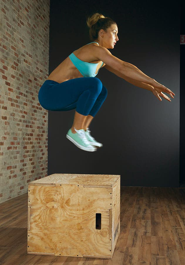Over-Box-Jump Over-The-Box Jump