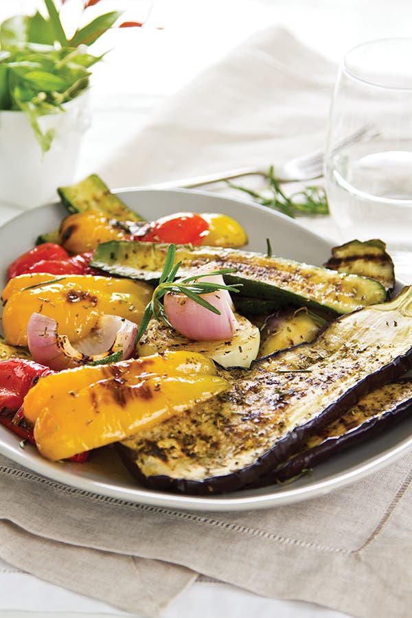 Grilled vegetables