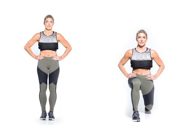 Forward Lunge Forward/Reverse Lunge