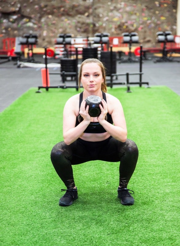 Goblet Squat 2 Goblet Squat