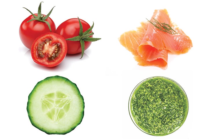 Ingredients Mediterranean cheese spread