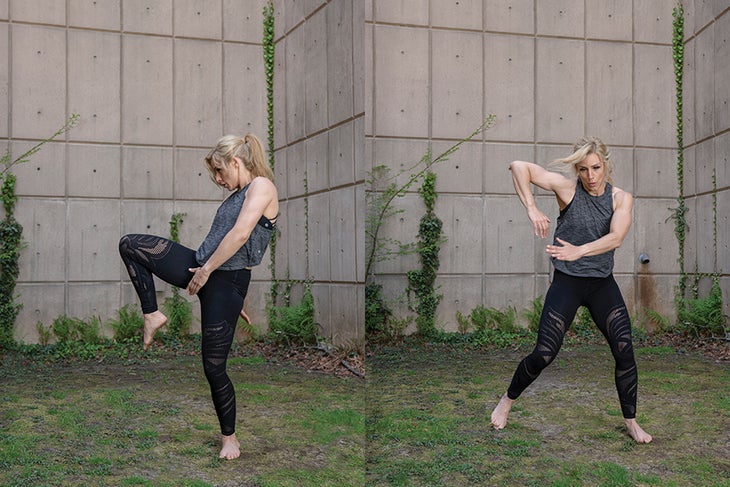 Knee to Elbow Article 1 MMA Move: Knee-to-Elbow