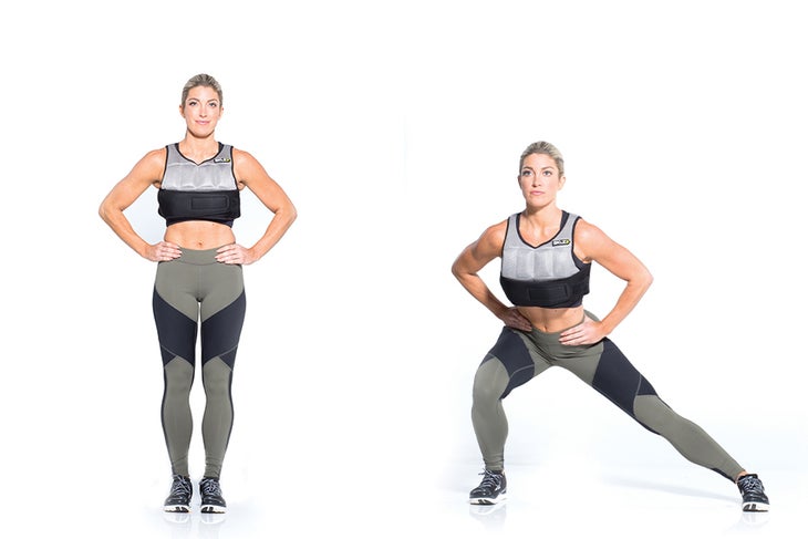 Lateral Lunge Alternating Lateral Lunge