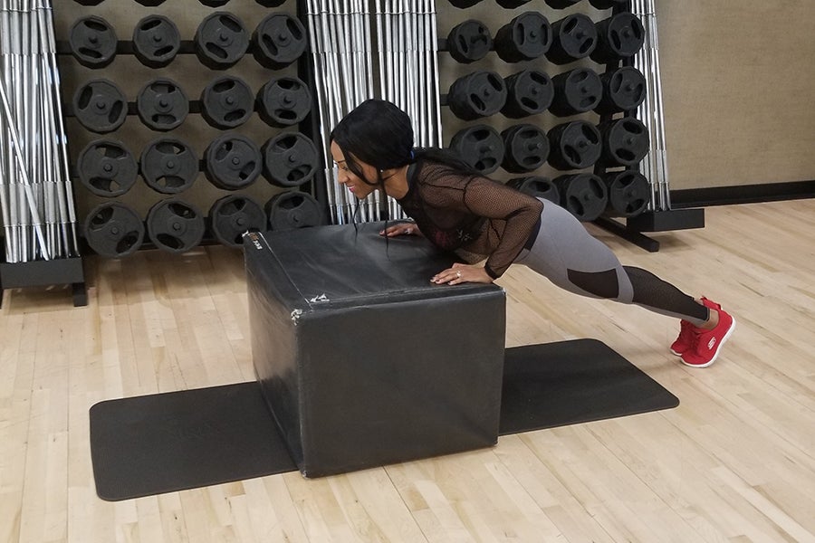 Plyo box 2025 push ups