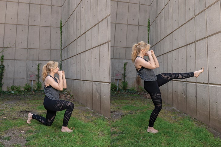 Shaolin Front-Ball Kick Martial Arts Move: Shaolin Front-Ball Kick