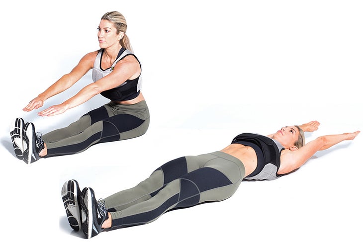 Sit Up Straight-Leg Sit-Up
