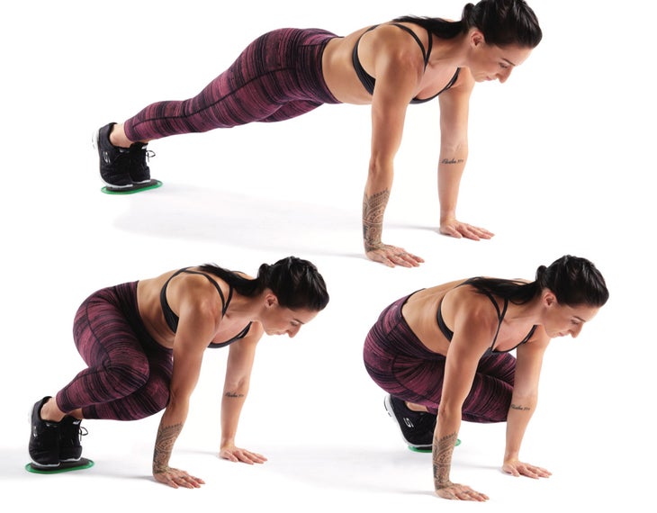 2 Best Val Slide Push Up Exercises 