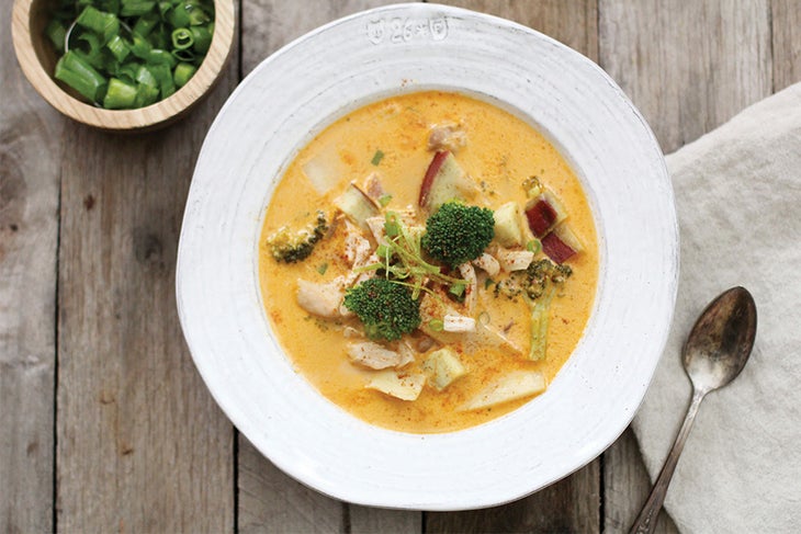 Thai Chicken Soup Thai coconut chicken soup